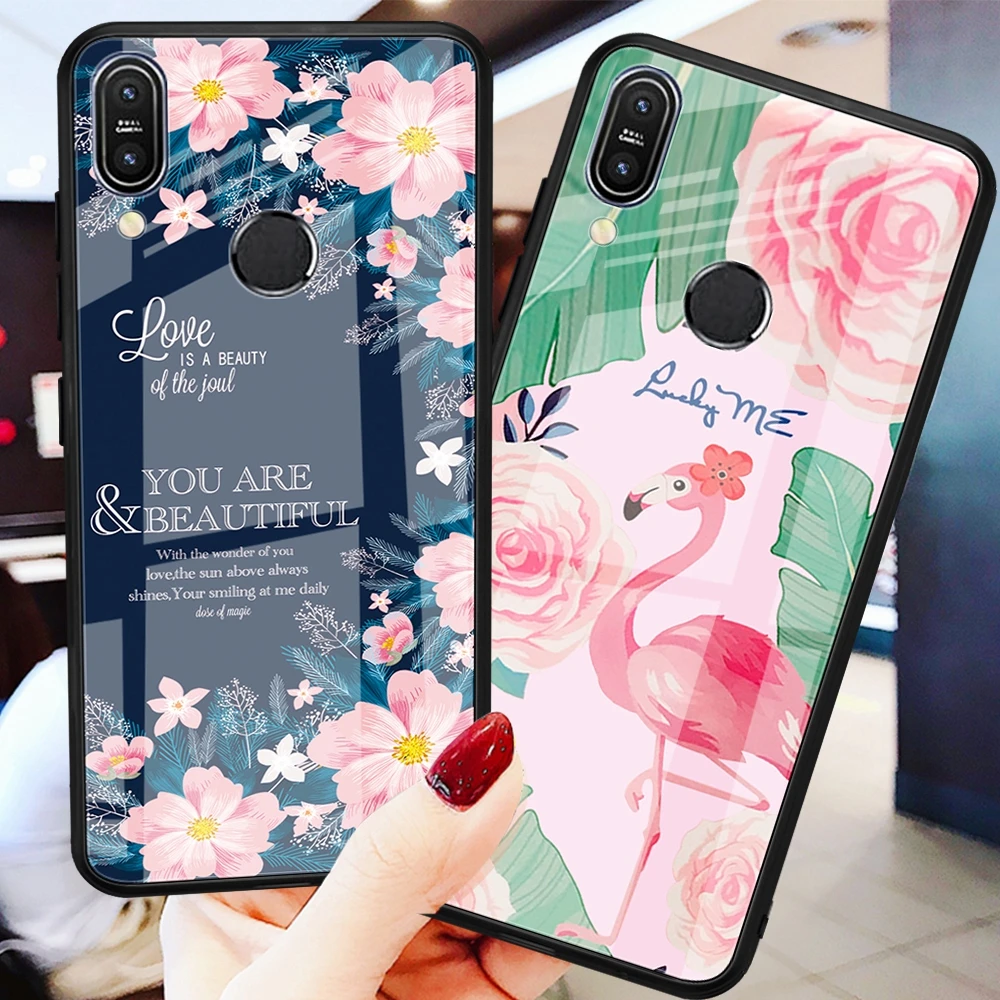 Gradient Painted Glass Case For ASUS ZB633 KL Case Luxury Tempered Glass Cover For ASUS ZB601KL ZB602KL Case For ASUS ZB631KL Cover Coque Funda