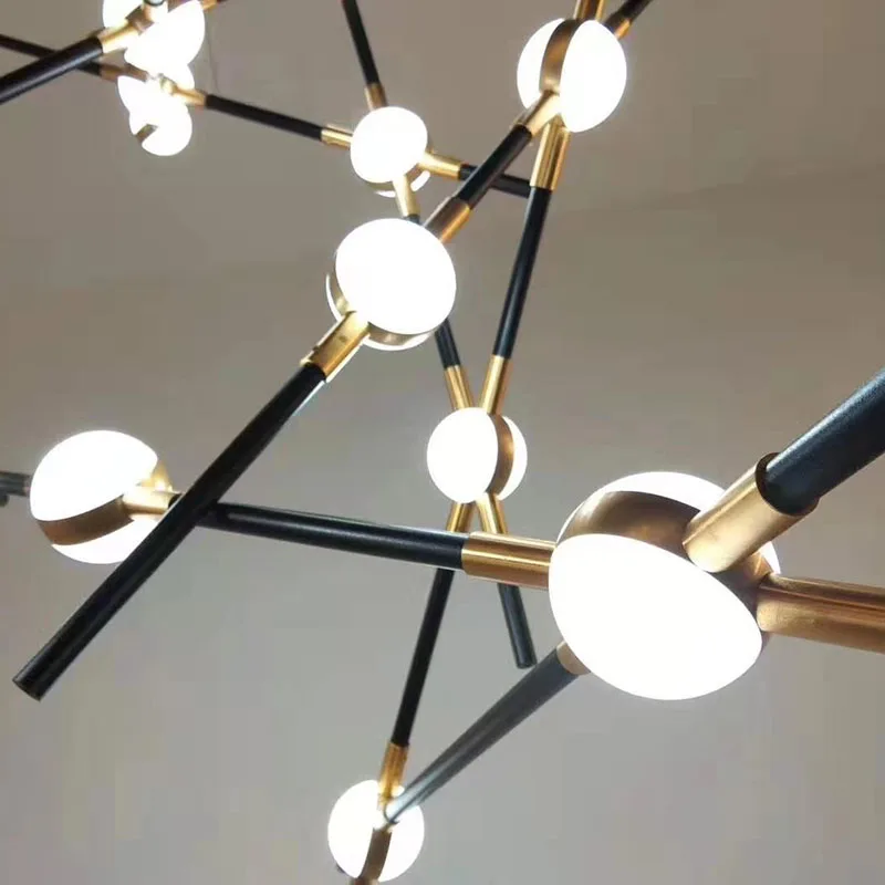 Joyful Home, современный сплав, акриловое искусство, украшение, подвесные светильники, подвесные, для столовой, ресторана, светодиодный светильник, подвесной светильник