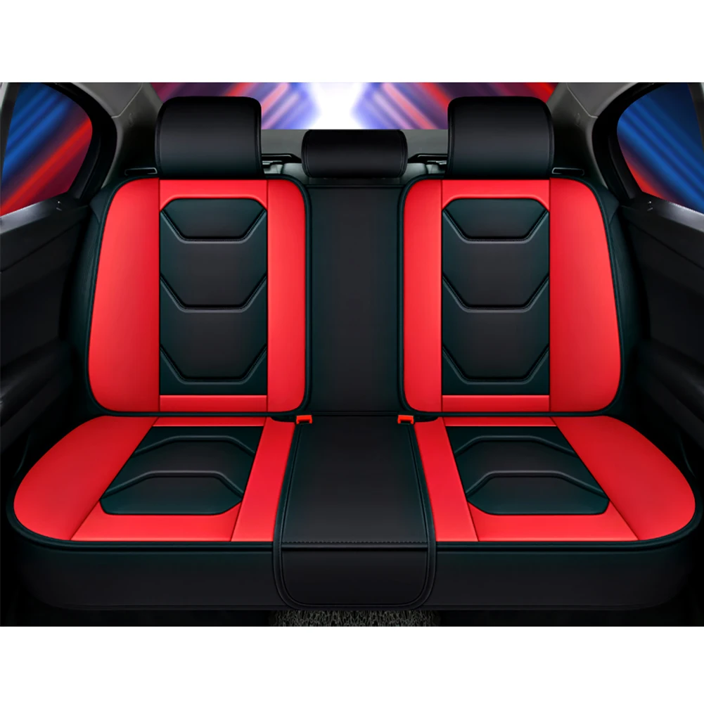 Buy Surekit Custom Car Seat Cover for MG MG3 MG5 MG6 MG7 GT ZS HS RX5 5-Seat  Car Seat Cushion Cover Full Set Needlework PU Leather Luxury Set (Cayenne)  Online at desertcartINDIA