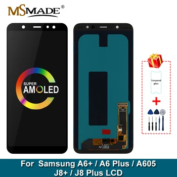 

Super AMOLED For Samsung Galaxy A605 LCD Display Touch Screen Digitizer Assembly Replacement For Samsung Galaxy A605F A605FN LCD