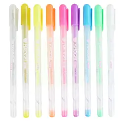 1pc Diy Colorful Highlight Pen Student Comic Design Liner Art Stationery Sketch Art Drawing Markers Hook Supplies Pen R7s8