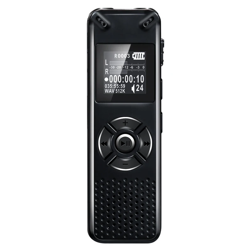 

BESTProfessional Digital Voice Activated Recorder Pen Portable HD Sound Audio Telephone Mini Dictaphone WAV MP3 Player Noise Red