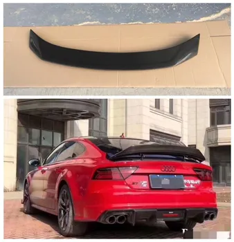 

High quality Carbon Fiber Rear Trunk Lip Spoiler Wing Fits For Audi A7 S7 2012-2019