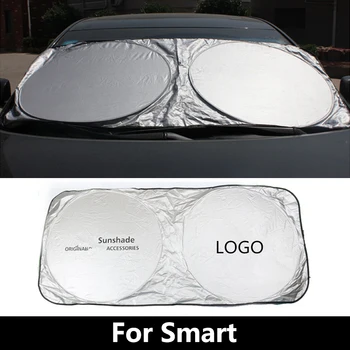 

Car Windscreen Sunshade For Smart Forfour W454 W453 Fortwo W450 W451 W453 Roadster Front Window Windshield Visor Cover