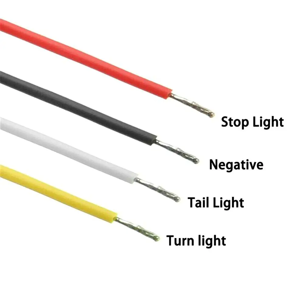 2 шт., 72LED, красный, погружной, стоп, поворот, хвост, 3rd, тормозной светильник, бар, грузовик, прицеп, 17 дюймов, водонепроницаемый, задний светильник, плавный, тормозной светильник, бар
