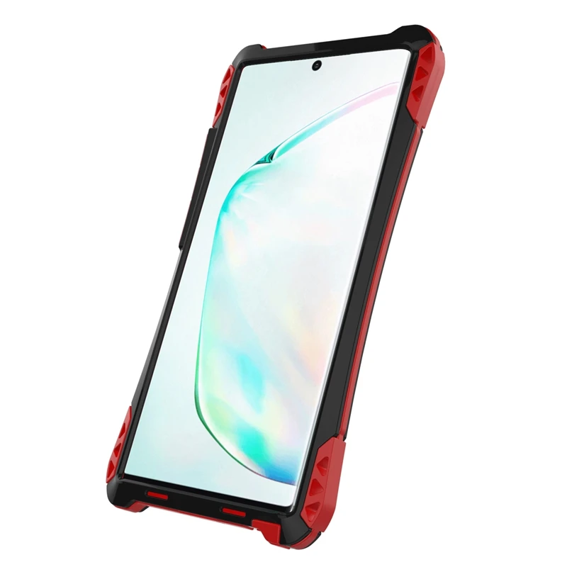 R-JUST для samsung Galaxy Note 10 Plus Алюминиевый металлический противоударный грязеотталкивающий сверхпрочный защитный чехол для улицы