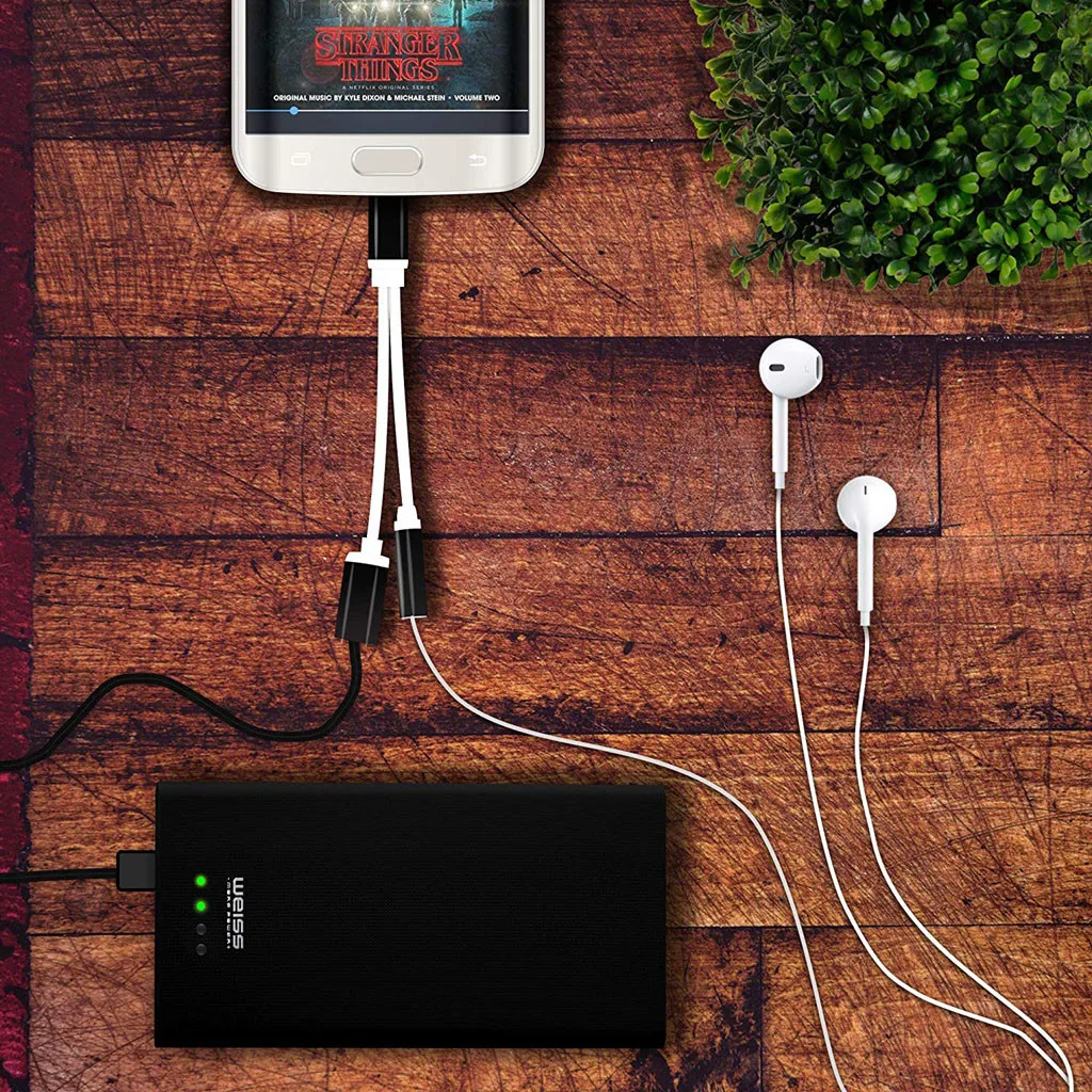 2в1 usb type-C на 3,5 мм разъем AUX аудио сплиттер конвертер адаптер, зарядный кабель Usb C на 3,5 мм Aux кабели Usb Переходник
