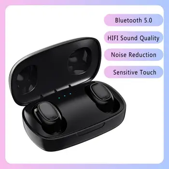 

TWS Bluetooth Wireless Earphone 5.0 Touch Control Earbuds Waterproof 9D Stereo Music Headset