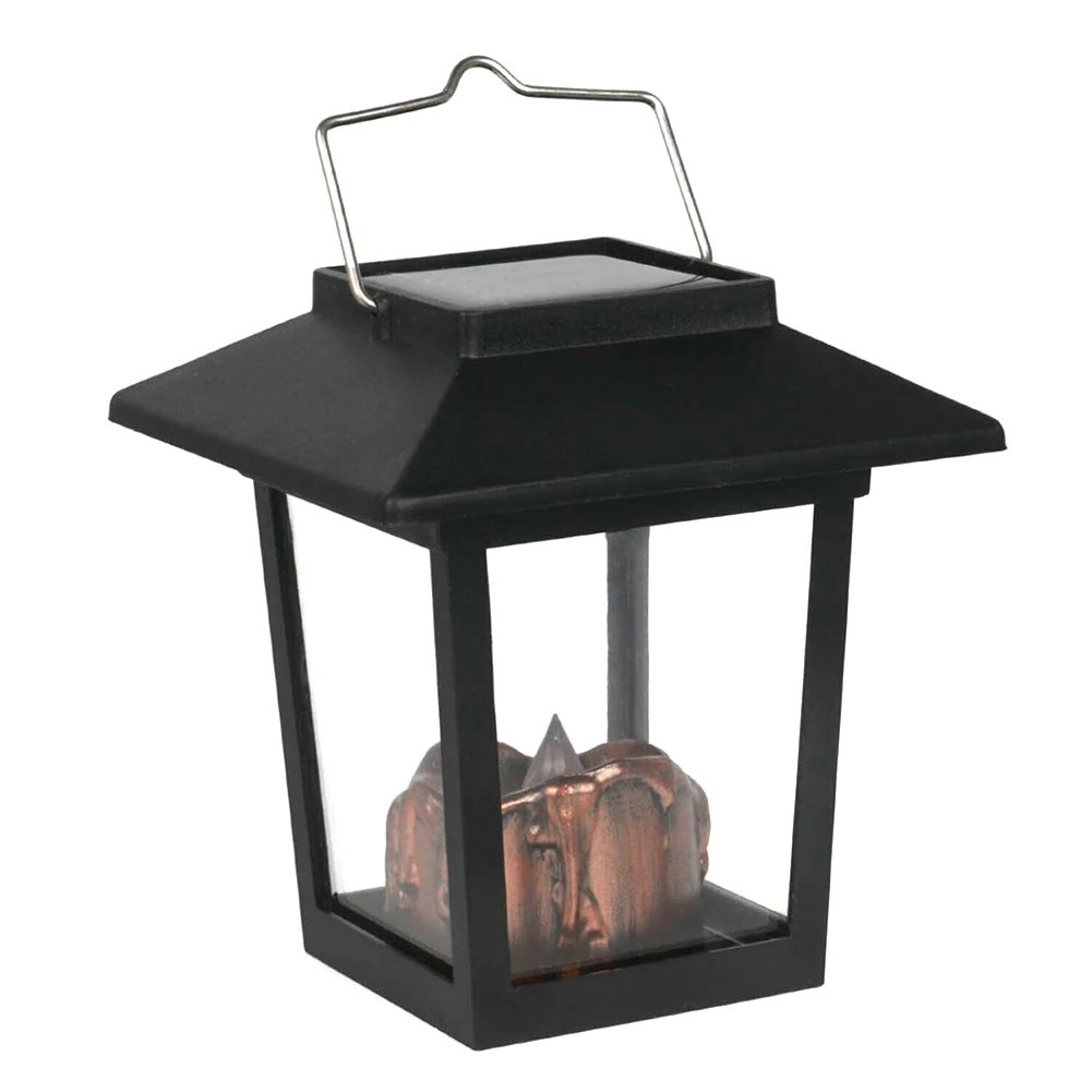 Solar Power LED Hanging Wind Lamp Vintage Lanterns Palace Light Decoration for Garden