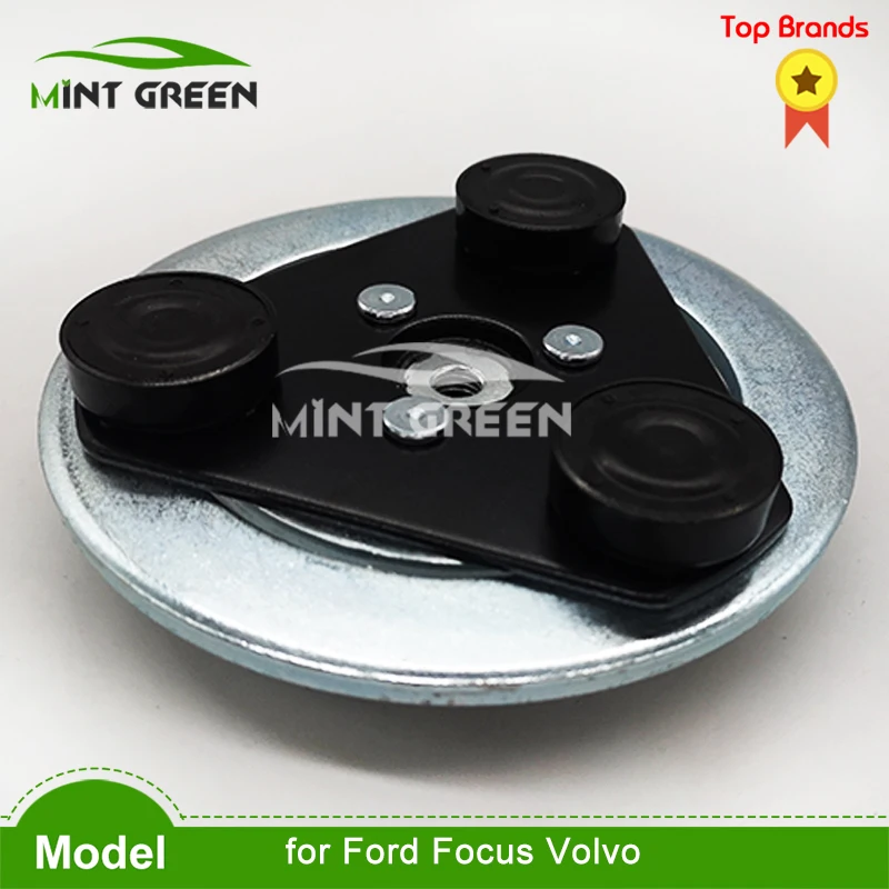 Auto Car AC Compressor Magnetic Electromagnetic Clutch Pulley Hub Plate ac magnetic clutch For Ford Focus 2 1.4 1.6 For Volvo C30 S40 V50 1.6 2.0