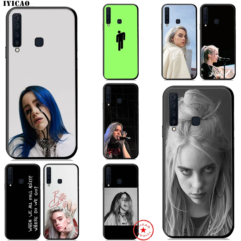 IYICAO Billie Eilish Bad Guy Soft Case for Samsung Galaxy A9 A8 A7 J6 A6 Plus 2018 A3 A5 2016 2017 Silicone TPU |