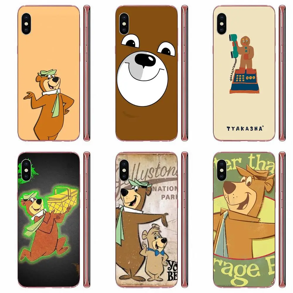 Мультфильм Yogi медведь постер для LG G3 G4 G5 G6 G7 K4 K7 K8 K10 K40 K50 Q6 Q60 V10 V20 V30 V40 Nexus 5 5X 2017