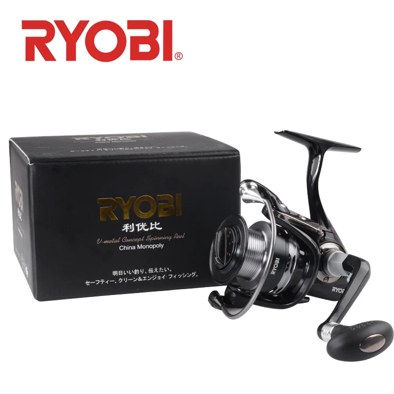 RYOBI HPA спиннинговые Рыболовные катушки 1000 8000 6 + 1BB для карпа передача 1/5:. 0:1 тяговое
