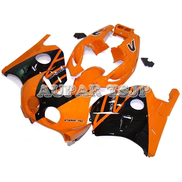 Оранжевые и черные верхние Обтекатели для Honda CBR250RR MC22 1990 1991 1992 1993 1994 литья под давлением рамы кузова мотоцикла