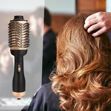 Один шаг Фен щетка волумайзер выпрямитель и прибор для завивки щеточный валик электрический горячий воздух плойка расческа