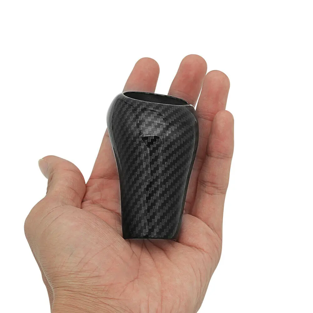 Абсолютно новая ручка переключения передач из углеродного волокна черного цвета