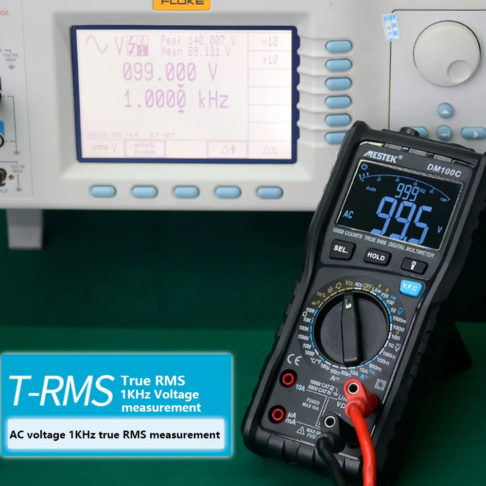 MESTEK NCV Цифровой мультиметр высокоскоростной умный двухъядерный T-Rms температура Multimetro анти-сжигание предохранитель сигнализации мультиметры