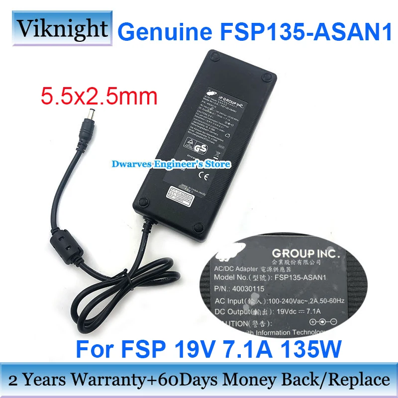 Оригинальный FSP135-ASAN1 RSEBN2 19V 7.1A 135W fsp блок питания переменного тока для Acer ASPIRE L100 L320