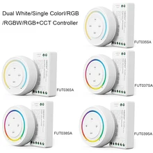 Miboxer DC12-24V FUT035SA 2.4G Sunrise Remote Control Rainbow Remote For Dual White/Single Color/RGB/RGBW/RGB+CCT LED Strip