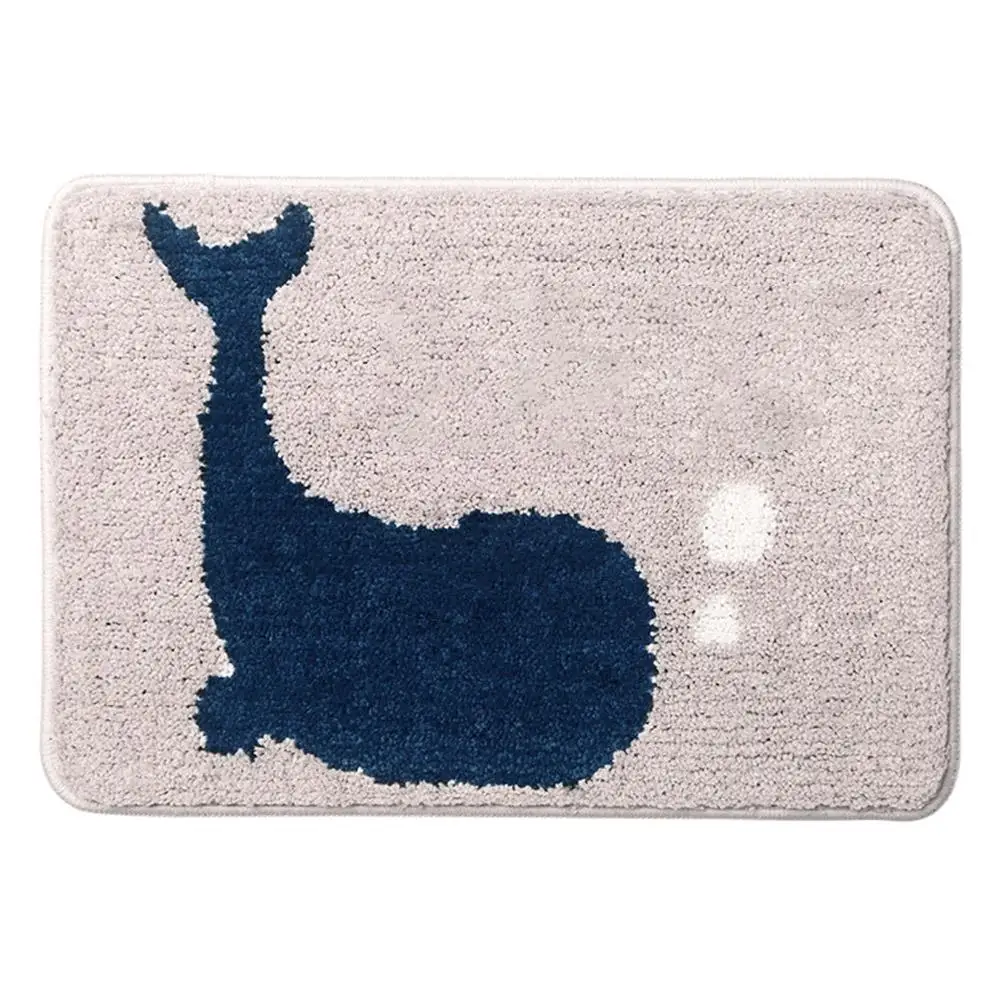 Мультяшный коврик для ванной, коврики для туалета, Нескользящие коврики для ванной, ворсистый напольный ковер, матрас, моющийся для декора ванной комнаты, водопоглощающий