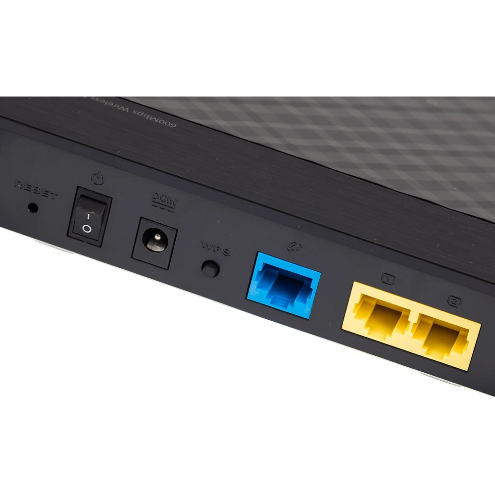 Роутер беспроводной Asus RT-N19 N600 10/100BASE-TX черный