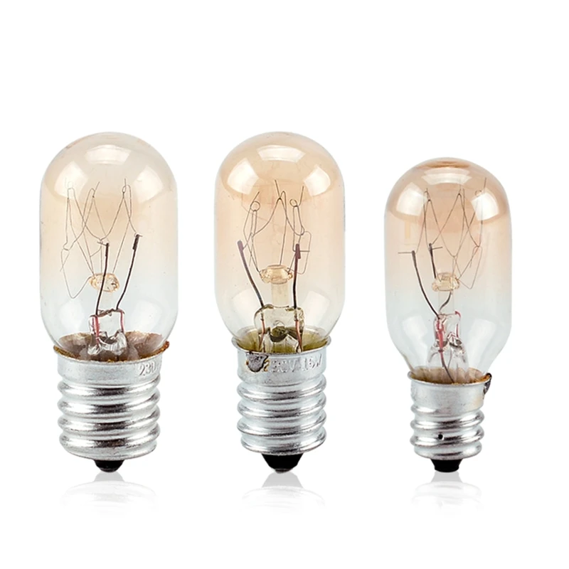 15W Microwave Light Bulb E12 E14 for Repairing Home Appliances Coffee MakerBread Maker Easy to Use Durable D07 21