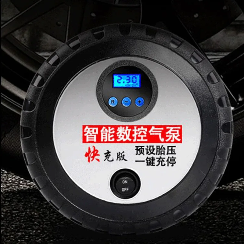 

Car Smart TPMS Tire Pressure Monitoring System Cigarette Lighter Power Digital LCD Monitor Car Tire Inflatable Tire Pressure