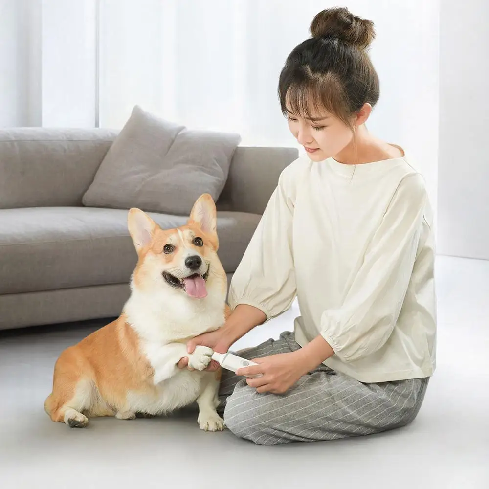 Newest Xiaomi Pawbby Pet Nail Clippers Electric Nail Clippers Dog Cat Nail Grinder Nail Trimmer For