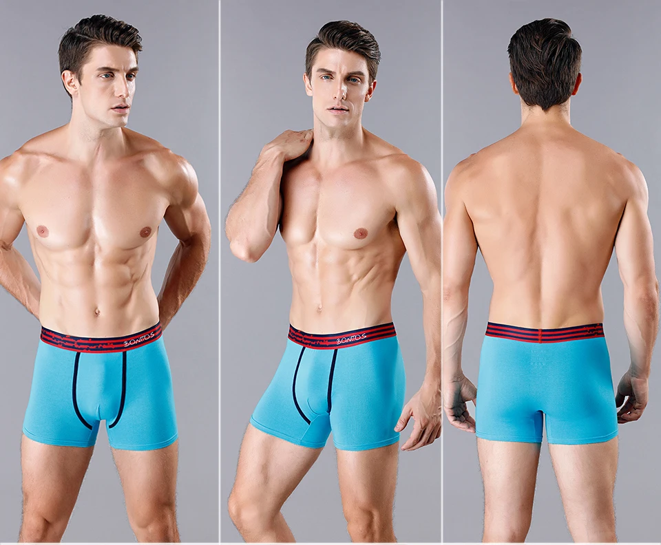 Mens Boxer Shorts Men's Boxers Panties Man Underwear Men Underpants Calecon Homme Cotton Boxershorts 2020 Brand Sexy
