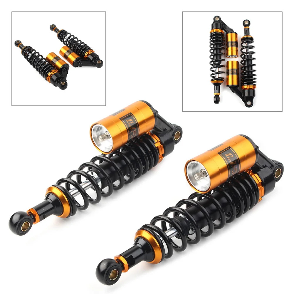 

11'' 280mm Motorbike Rear Air Shock Absorber Suspension For Honda Yamaha Universal Parts 1Pair