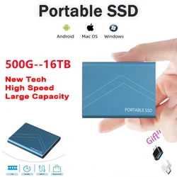 2tb externo portátil disco rígido de estado sólido usb 3.1 typc c ssd armazenamento de alta velocidade para android ios windows ipad tablet laptob