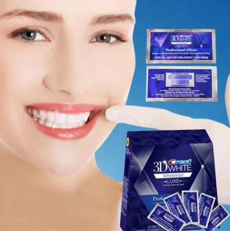 

3D whitening travel wear oral cleaning tooth whitening sticker effectively remove yellowing and stains 5 /10/20Pouches
