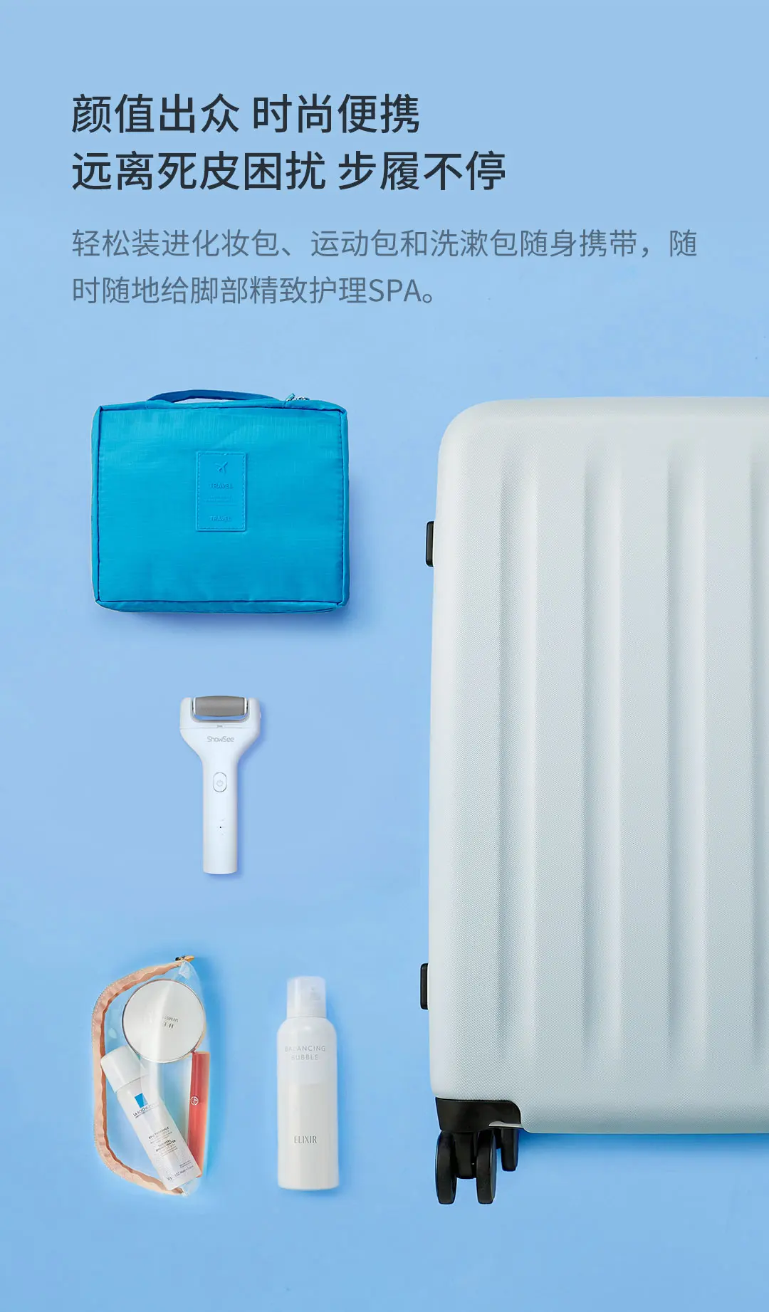 salto de moagem, dura, seca, pele morta,