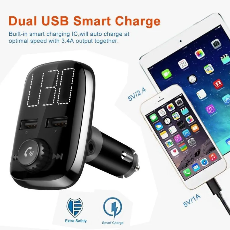 BT74 вращающийся Bluetooth автомобильный комплект музыкальный плеер fm-передатчик большой дисплей MP3-плеер двойной USB cargador TF карта/U диск Play 11