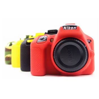 

Soft Silicon Rubber Cover Frame Body Protector Case DSLR for Nikon D3500 Camera
