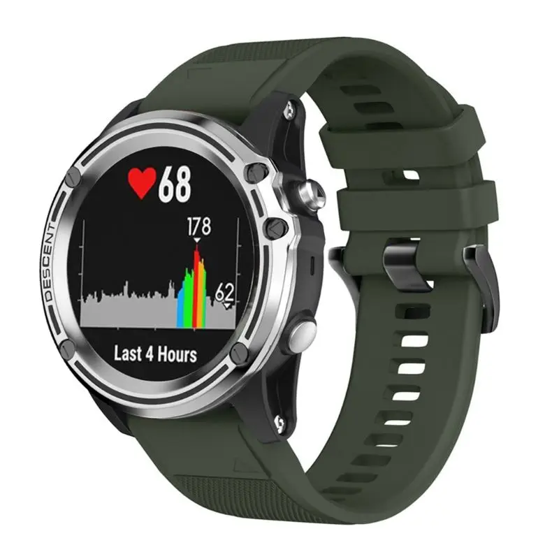 26 мм быстросъемный силиконовый ремешок для Fenix 5X Fenix3 3HR Fenix 5 5X Plus для Garmin Instinct Watch Quick Release ремешок для часов