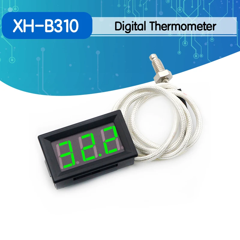 XH-B310 Digital display high temperature thermometer K type thermocouple industrial digital -30~800 degrees | Электроника