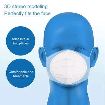 

10/20/30/40/50/100 Pcs Universal Face Cover Replacement Pad Filter 3 Layers Soft Breathable Gasket for Outdoor PI669