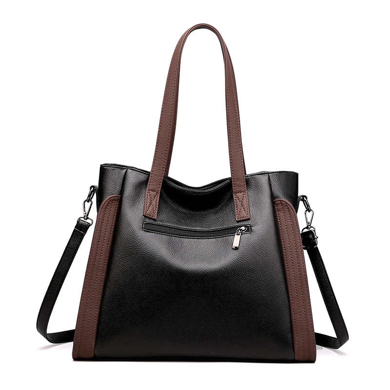 Casual Tote Women's Handbag Shoulder  Bags PU Leather High Capacity Crossbody Bag for Female Travel Shopper Bags