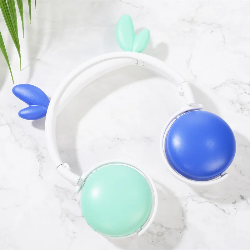 Новое поступление, наушники с кошачьими ушками, Bluetooth 5,0, для молодых людей, детская гарнитура с микрофоном, поддержка 3,5 мм, разъем в подарок для детей - Цвет: No retail box