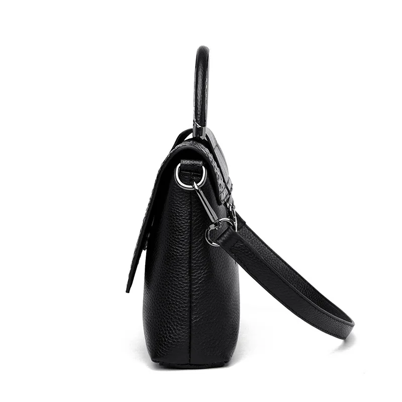 

Bag Women's 2019 New Style Fashion Fashion First Layer Cowhide Handbag Women's Shoulder WOMEN'S Leather Bags