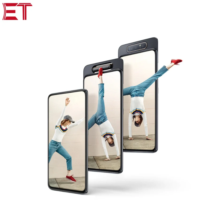 Оригинальный Новый Samsung Galaxy A80 A8050 LTE 8 ГБ ОЗУ 128 Гб ПЗУ мобильный телефон 6 7 &quotSnapdragon