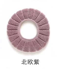 Picture color Популярная Удобная крышка для унитаза для ванной комнаты, моющаяся одежда, стандартная мягкая подушка с рисунком тыквы - Цвет: Picture color