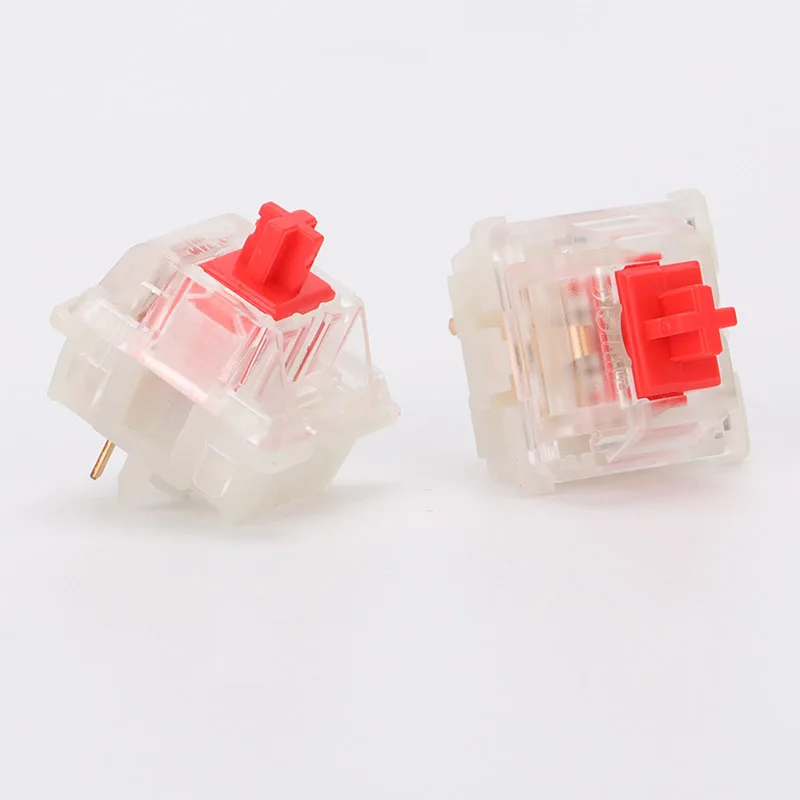 JWK Red Axis Switch V1 For Mechanical Keyboard Customize Linear Axis 5