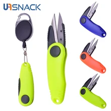 

Portable Fishing Line Cutter Fishing Quick Knot Tool Kit Fishing Scissors Clipper Nipper Hook Tool Telescopic Buckle Knife