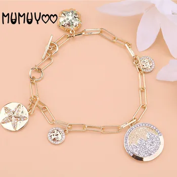 

Fashion jewelry high quality swa. New 2020 charm shining starfish ocean element round women's bracelet