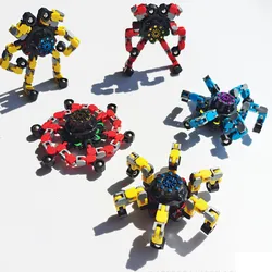 Giroscopio de descompresión para niños y adultos, cadena giratoria de deformación, Spinner inquieto, gran oferta, 2021