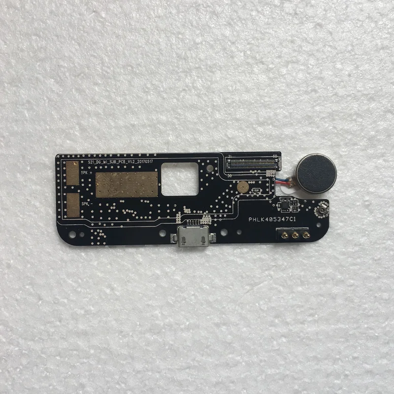 Новый оригинальный Doogee S60 USB плата порт зарядки MIC DC Jack + вибратор для телефона