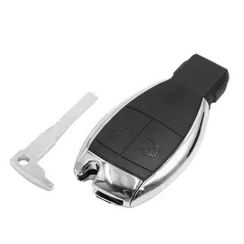 

uxcell 3 Buttons Smart Uncut Key Fob Remote Case Shell Replacement for Mercedes Benz