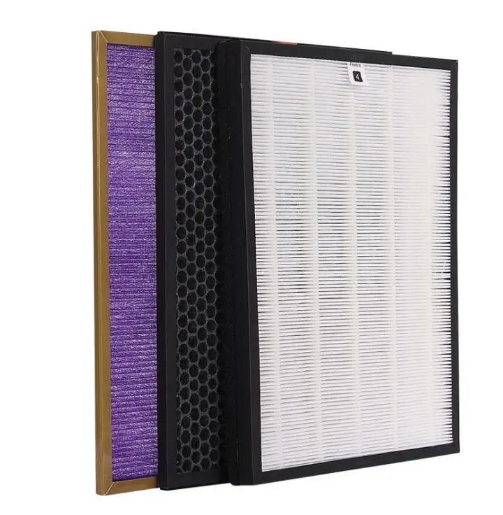 Комплект фильтров AC4151+ AC4153+ AC4154 для Philips AC4372 AC4373 AC4375 части воздухоочистителя HEPA фильтры